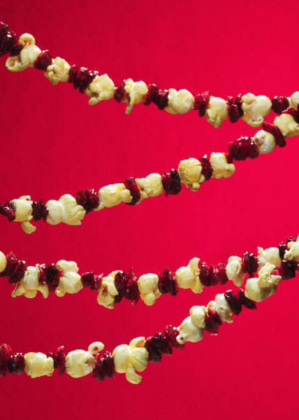 how to make popcorn garland